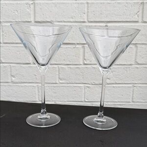 Crystal Clear 8 oz Martini Glasses. These Will Elevate Your Drinking Experience